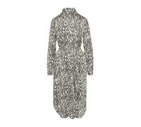 QS Robe-chemise beige / gris, Taille 38