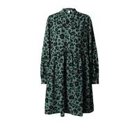 QS Robe-chemise émeraude / noir, Taille 44