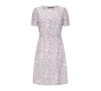 QS Robe-chemise gris / blanc, Taille 44