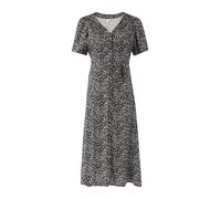 QS Robe-chemise violet / noir / blanc cassé, Taille 32