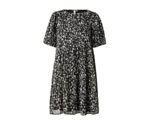 QS Robe d’été anthracite / noir, Taille 40