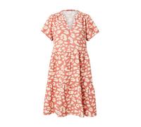 QS Robe d’été beige clair / corail, Taille 36