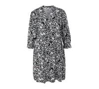QS Robe éosine / noir / blanc, Taille 34