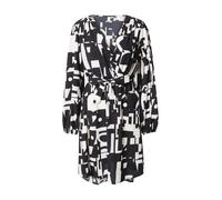 QS Robe noir / blanc cassé, Taille 34