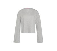 QS Sweat-shirt gris chiné, Taille M