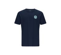 QS T-Shirt bleu marine / vert clair, Taille S