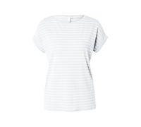 QS T-shirt bleu pastel / blanc, Taille M
