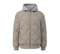 QS Veste d’hiver cappuccino / gris, Taille L