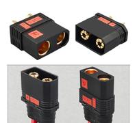 QS8S Connecteur de batterie résistant aux étincelles pour jauges de fil 8 10 AWG Construction en plastique nylon haute résistance Convient pour des courants entre 130 A et 200 A (mâle + femelle)