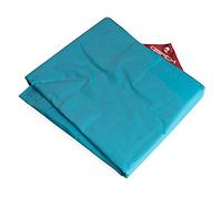 QSack Housse de pouf d'extérieur pour enfant, sans rembourrage, housse interchangeable, 100 x 140 cm, turquoise