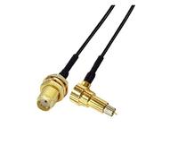 QSBVSO 1.37 SMA Jack femelle à C2 MS156 MS-156 Adaptateur de sonde de test mâle 1.37 Câble(1m)
