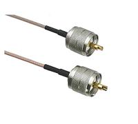 QSBVSO 1 PCS Rg316 Câble Uhf pl259 SO239 Compatible With SMA/UHF/BNC Connecteur de jack mâle et femelle Rf Pigtail Jumper 4inch ~ 10ft(Type 5-1Pcs,20inch (50CM))