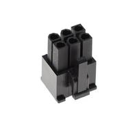 QSBVSO 10-100 Set 4.2mm Connecteur de Pitch 3901-2120 Pc Carte Graphique de l'ordinateur PCI-E GPU 6 PIN 5557 Boîtier Masculin avec bornes(6pin pcie,10Sets)