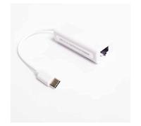 QSBVSO 10/100M ASIX AX88772C câble Adaptateur LAN ETHERNET Haut débit U 2.0 sans Lecteur vers RJ45 Compatible with Mobile X86 MK808B(Type C to RJ45)