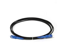 QSBVSO 10 pièces SC UPC 3M extérieur FT-TH câble de raccordement de Chute SC monomode Simplex Cordon de raccordement à Fibres optiques FT-TH câble de raccordement à Fibres optiques