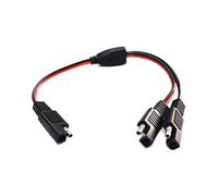 QSBVSO 18AWG 0,75 carré 30CM 1 à 2 câble d'extension de déconnexion Rapide à 2 Broches