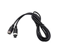 QSBVSO 2m GX12 Câble Connecteurs 2 Broches 3 Broches 4 Broches Butt Joint Câble D'extension Mâle À Femelle M12 5pin 6pin(2P)