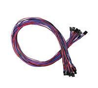QSBVSO 4pin du-Pont Ligne Femelle-Femelle Jumper Câble Fil Câble 70cm Long Câble De Rallonge for Imprimante 3D