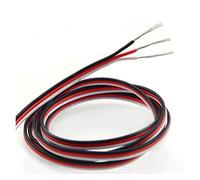 QSBVSO 5 mètres 26AWG/22AWG JR Servo Direction rallonge câble Fil Cordon Fil étendu câblage for RC Bricolage Accessoires(Gold)