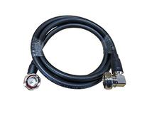 QSBVSO 50-9 câble 1/2 ligne de chargeur super flexible VACARME Angle droit masculin à L29 DIN Angle droit masculin Rf EXTENSION DE LA PIÈCES CABLE COAXIAL(2m)