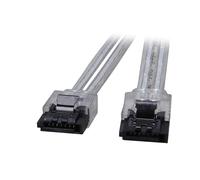 QSBVSO 5pcs SATA 3 Câble, Super Vitesse SATA3 Contrôleur à SSD HDD Disque Dur SATA III Connecteur de données Compatible with rasus Gigaoctet MSI De Gros(15CM,Silver)