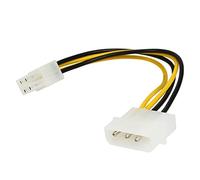 QSBVSO 6 Pouces Pc Alimentation Informatique PSU EPS ATX / 12V 4 épingler IDE Molex à la Carte mère 4 Broches P4 CPU Adaptateur Secteur Convertisseur Câble de Cordon