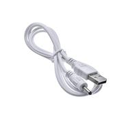 QSBVSO Adaptateur d'alimentation CC Convertir en câble de Cordon d'alimentation 3,5 * 1,35 mm DC 3,5 mm x 1,35 mm Noir Blanc(Bianco)