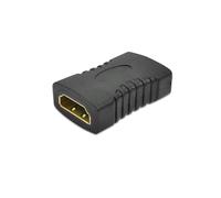 QSBVSO Adaptateur de connecteur HDMI- Câble Compatible 90 Angle d'angle de Coin Gauche vers Le Haut Male Extender Femelle, M~ni/Micro à HDMI Extension(HDMI F-F Coupler)