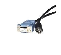 QSBVSO Adaptateur USB vers Mini DIN 8P MD8, câble série RS232 for caméra PTZ an ~ EKIS Blade, Port VISCA RS-232C de contrôleur PC(10m,DB9-MD8(NO Chip))
