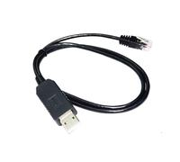 QSBVSO Adaptateur USB vers RJ11 RJ12 6P4C Câble de Console série RS232 940-0144A for PDU AP77XX AP78XX AP79XX AP86XX AP88XX AP89XX(3.6M)