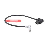 QSBVSO Câble d'alimentation Z CAM E2 S6/F6 rotatif à Angle droit 2Pin au câble d'alimentation Dtap(45CM)