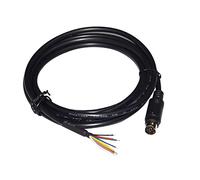 QSBVSO Câble de dérivation CT-62 Cat, Adaptateur série MD8, 8 Broches M ~ ni DIN mâle, Compatible avec Le accordeur linéaire Cat de données de Bande FT-897 FT-817(3m)