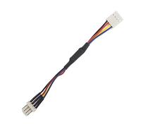 QSBVSO Câble de Vitesse de radiateur de Ventilateur de Chassic de la résistance 47 Ohm 4pin