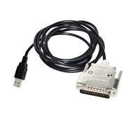 QSBVSO CÂBLE Modem SÉRIE RS232 for P/N 68-1247-504 480-7996-00 USB A 2.0 / D-SUB9PIN DB9 Femelle À D-SUB25PIN DB25 MÂLE Adaptateur KABLE(3.6m,USB to DB25)