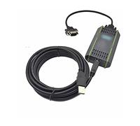 QSBVSO Câble U câble de Programmation PPI MPI Compatible with sie-Mens S7-200 300 400 Adaptateur PLC 6ES7972-0CB20-0XA0 Prise en Charge WIN7/XP/VISTA(USB-MPI)