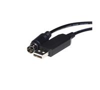 QSBVSO FT232RL - Adaptateur USB vers Mini DIN 4 Broches MD4, câble de Communication série RS232 for Connexion TAK ~ HASHI TEMMA au PC(1.8m,USB-Mini DIN)
