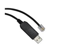 QSBVSO FT232RL Adaptateur USB vers RJ11 6P4C câble série RS232 for Pilote de Moteur Pas à STEPNET PC Compatible Copley SER-USB-RJ11(1.8M,FT232RL Chip)