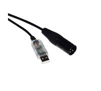 QSBVSO FT232RL - convertisseur USB vers XLR 3 Broches mâle, câble série RS485 for PROCESSEUR Audio XTA, Communication PC, Adaptateur d'e/s K2-ADE(1M,Color C)