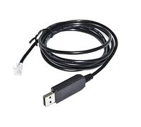 QSBVSO FT232RL Puce RS232 SÉRIE U À RJ11 RJ12 6P4C Adaptateur PC À HBX HANDBOX Console CÂBLE DE Commande Compatible with ME-ADE LX200GPS I/O HC(1.8M)