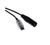 QSBVSO FT232RL U À XLR 3PIN MÂLE Adaptateur CONVERTISSEUR RS485 CÂBLE SÉRIE Compatible with Dispositif DE Traitement Audio DPA-A DPA240P DPA260P(3m,Color C)