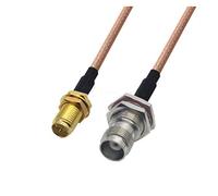 QSBVSO Nouvelle Rg178 Câble Kabel RP SMA Femme à TNC Adaptateur femelle Câble de cavalier Coaxial RF 0.1m0.5m1m2m(1.5m)
