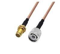 QSBVSO Nouvelle Rg178 Câble Kabel RP SMA Femme à TNC ADAPTATEUR HOMME CABLE COAXIAL RF CABLE DE JUMPER 0.1-2M(2m)