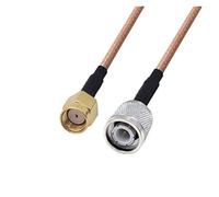 QSBVSO Nouvelle Rg178 Câble Kabel RP SMA Mâle à TNC Adaptateur mâle Pigtail Coaxial RF Câble de cavalier 0.1m0.5m1m2m(0.1m)