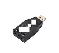 QSBVSO Puce de convertisseur de Signal USB-RS485 RS422 RS232 de qualité Industrielle, Module isolé USB vers RS232/422/485, Isolation ma ~ nétique(USB-RS485-RS422)