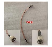 QSBVSO Rg142 Câble n mâle à M~ni Uhf Adaptateur de fiche mâle 50OHM Extension droite Coax Rg142 Câble de raccordement(3m)
