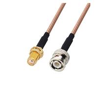QSBVSO Rg178 Câble Kabel SMA Femme à Bnc Adaptateur mâle Pigtail Coaxial RF Câble de cavalier 0.1m0.5m1m2m(2m)