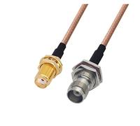 QSBVSO Rg178 Câble Kabel SMA Femme à TNC Adaptateur femelle Câble de cavalier Coaxial RF 0.1m0.5m1m2m(2m)