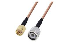 QSBVSO Rg178 Câble Kabel SMA Mâle à TNC Adaptateur mâle Pigtail Coaxial RF Câble de cavalier 0.1m0.5m1m2m(1.5m)