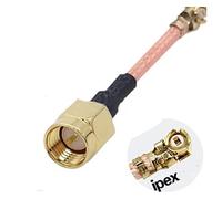 QSBVSO Rg178 Câble U.fl ipx ipex à RP-SMA/SMA Antenne de rallonge féminine mâle Rf Jumper du câble de la cochon(0.5m,1 SMAM-IPEX)