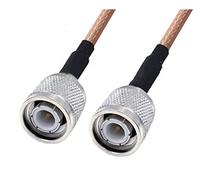 QSBVSO Rg316 Câble de raccordement Rpsma/sma à TNC Adaptateur mâle mâle et femelle 50ohm Nut Pigtail Rg316 Voleur droit Jumper coaxial(2m,5TNCM-TNCM)